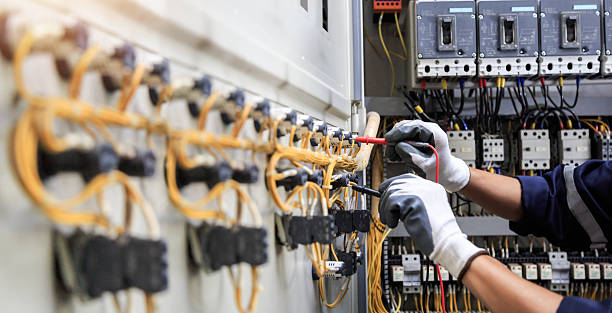 Professional Electrician technician working in Elm City, NC